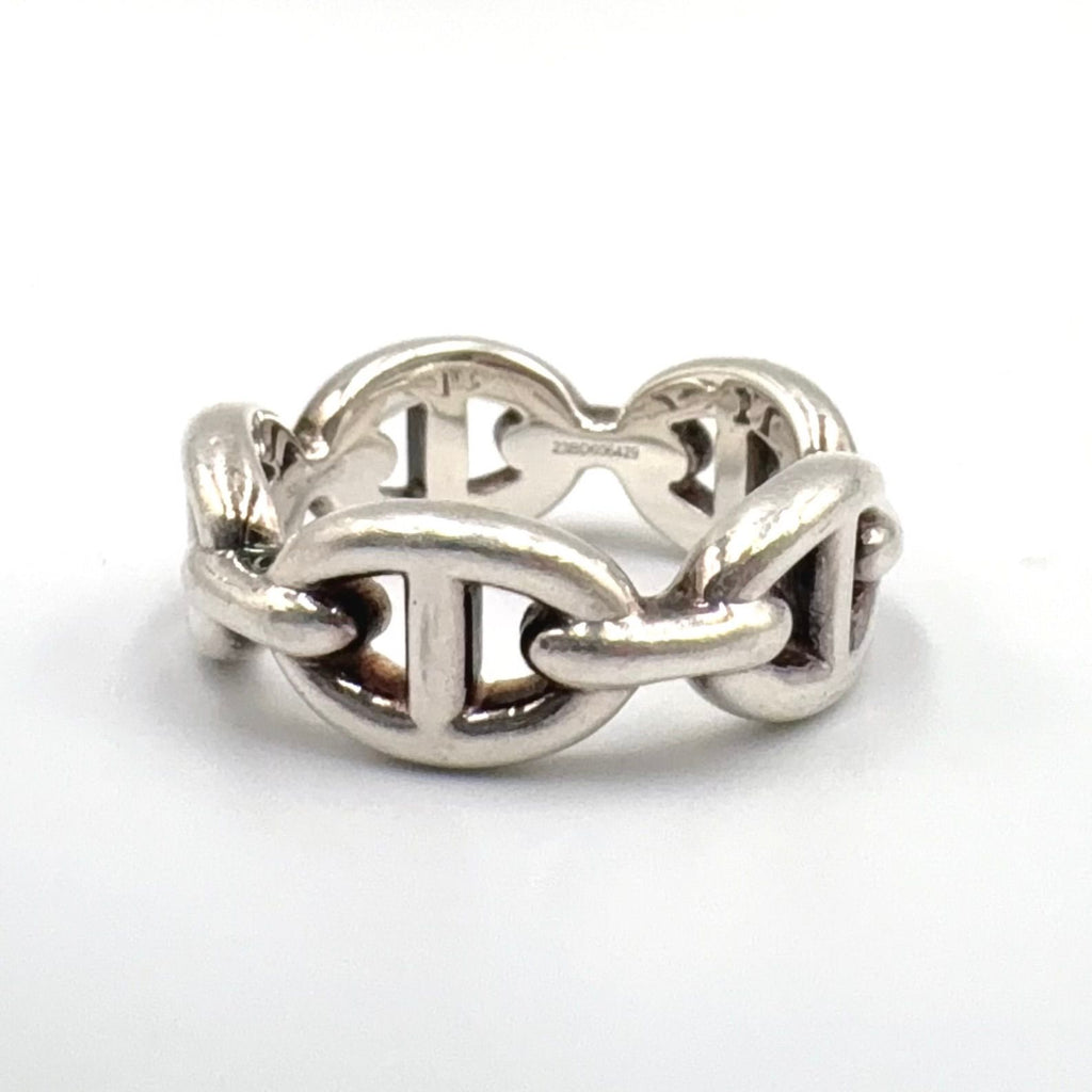 Hermes Chaine D'ancre Ring Silver — view 2