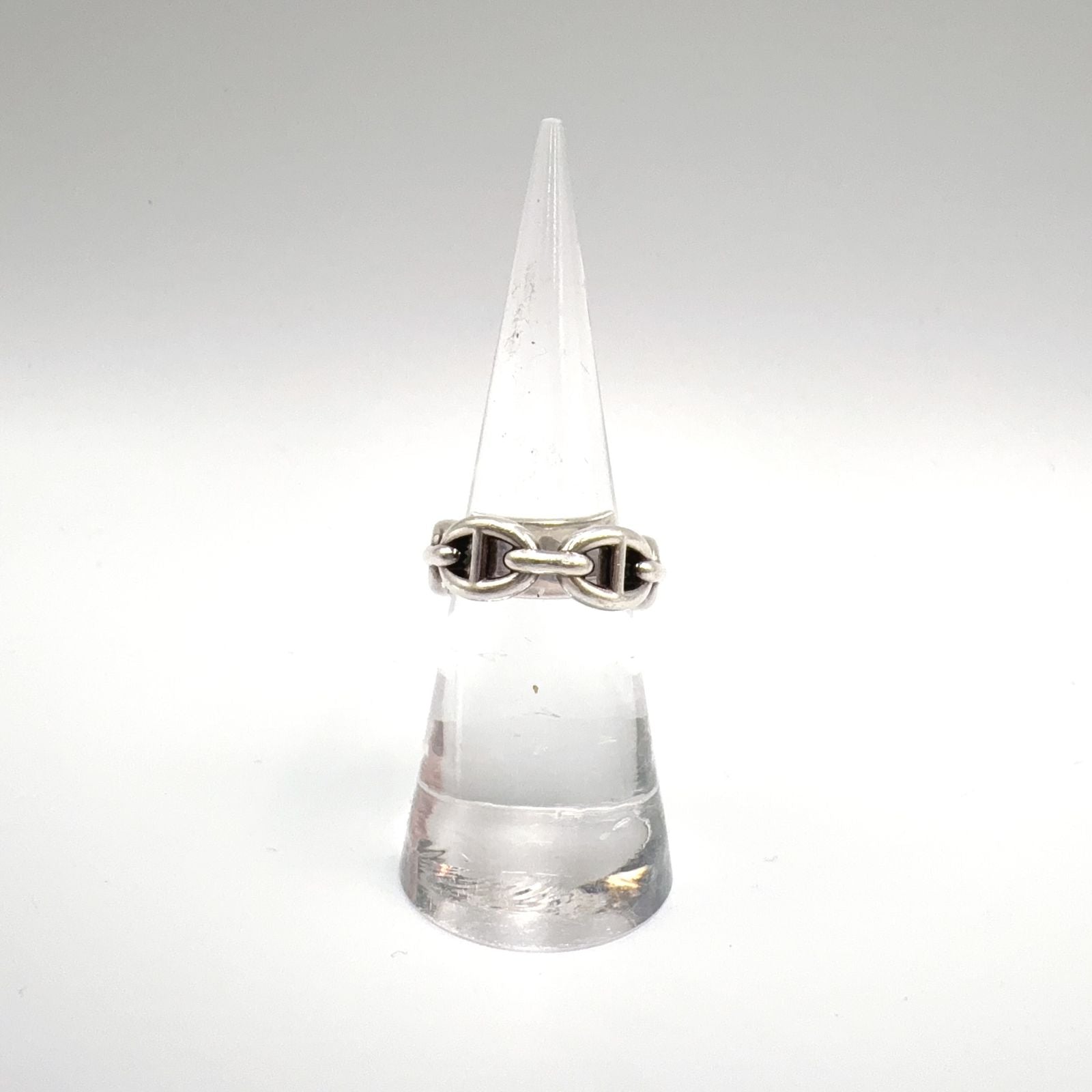 Hermes Chaine D'ancre Ring Silver — view 8
