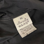 Hermes Dress 34 S Martin Margiela Era Black Shirt Long Sleeve Length Cotton — view 5