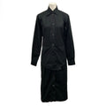 Hermes Dress 34 S Martin Margiela Era Black Shirt Long Sleeve Length Cotton