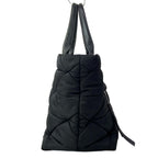 Prada Handbag New Tessuto Bomber Black Leather — view 4