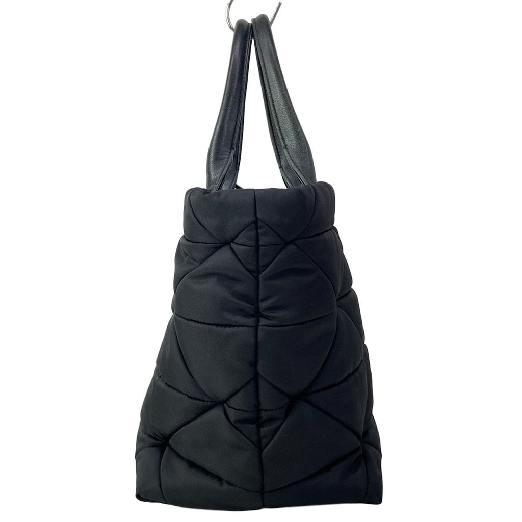 Prada Handbag New Tessuto Bomber Black Leather — view 2