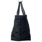 Prada Handbag New Tessuto Bomber Black Leather — view 2