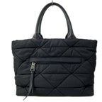 Prada Handbag New Tessuto Bomber Black Leather — view 3