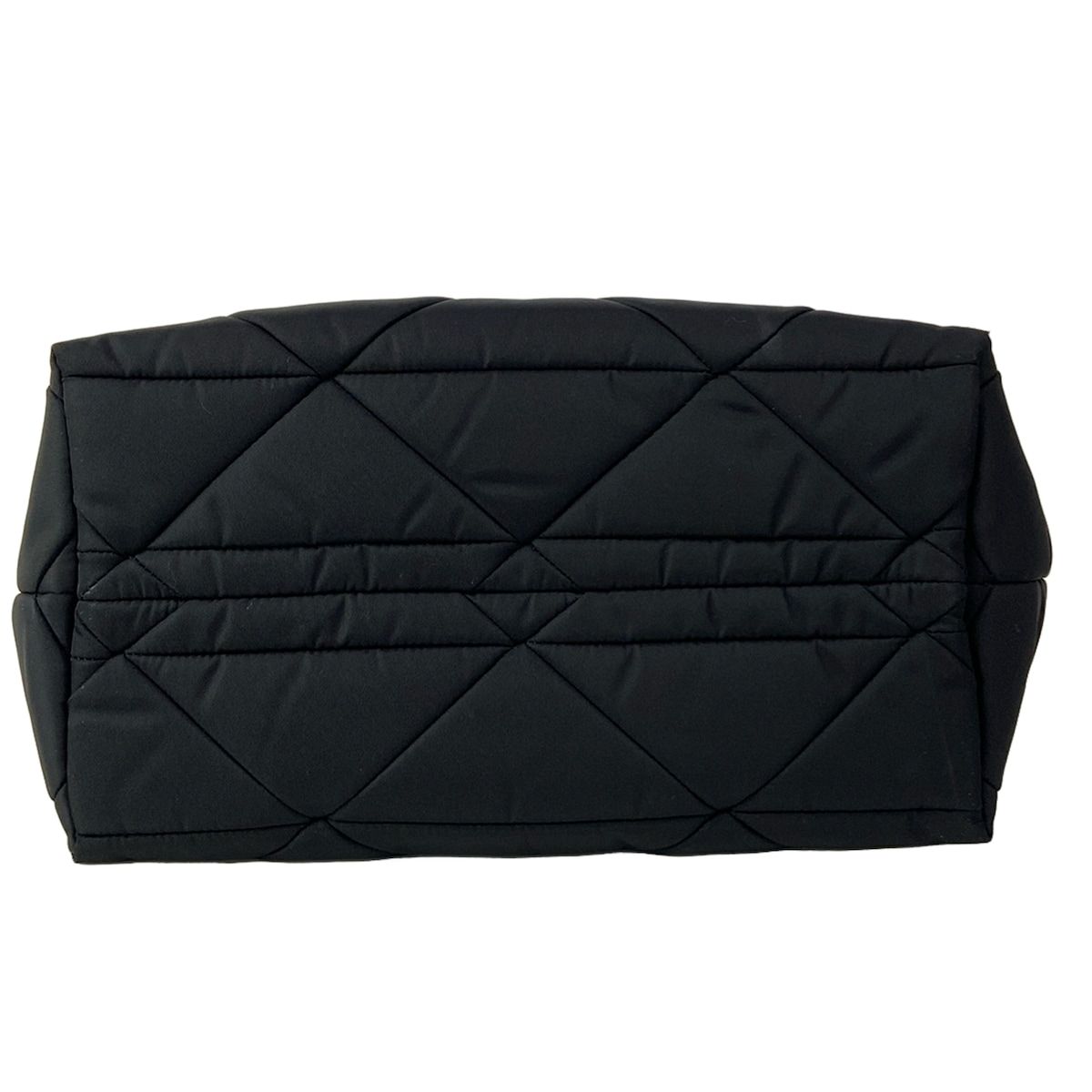 Prada Handbag New Tessuto Bomber Black Leather — view 5