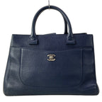 Chanel Tote Neo Executive Navy Silver