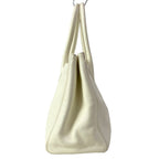 Chanel Tote Executive Line Ivory Gold Leather — view 2