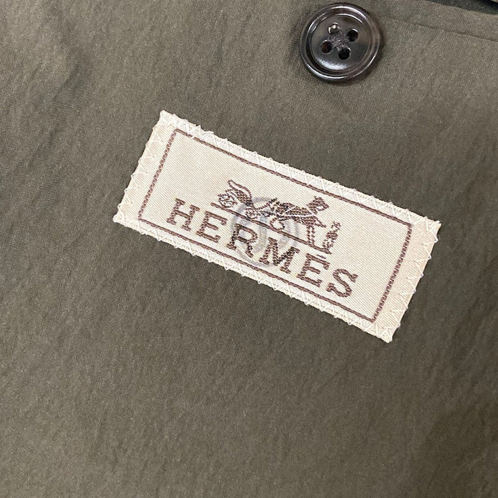 Hermes Jacket 48 L Khaki — view 3