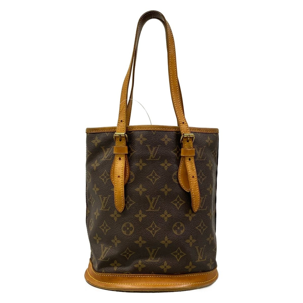 Louis Vuitton Shoulder Bag Monogram Petit Bucket — view 3