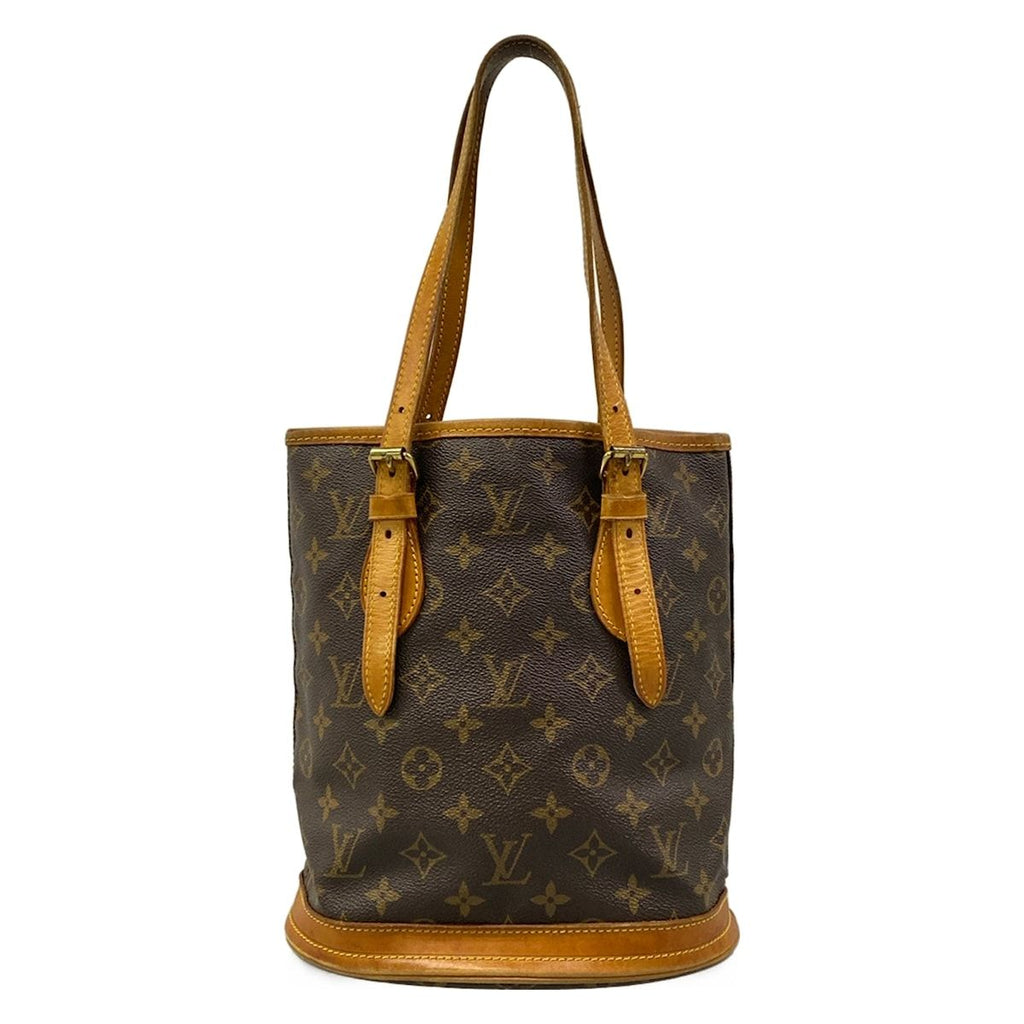 Louis Vuitton Shoulder Bag Monogram Petit Bucket