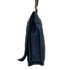 Hermes Shoulder Bag Fourre Tout Besace MM Navy Brown — view 2