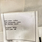Chanel Jacket 42 L Martin Margiela Era Black White Multi 3/4 Sleeve Tweed Cotton — view 4