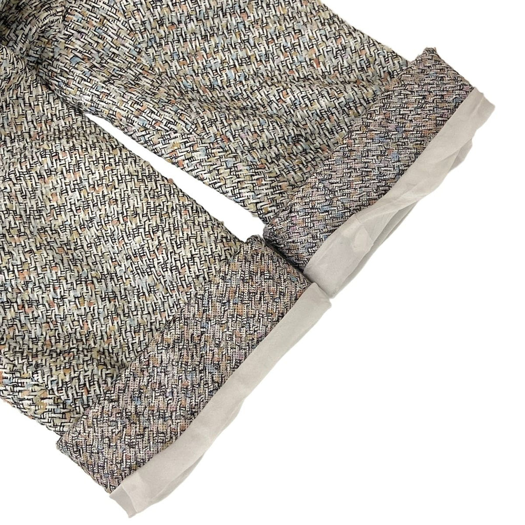 Chanel Jacket 42 L Martin Margiela Era Black White Multi 3/4 Sleeve Tweed Cotton — view 6