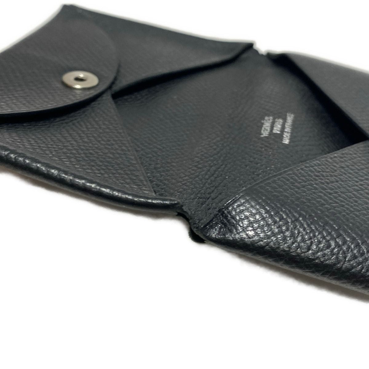 Hermes Coin Case Calvi Black — view 6