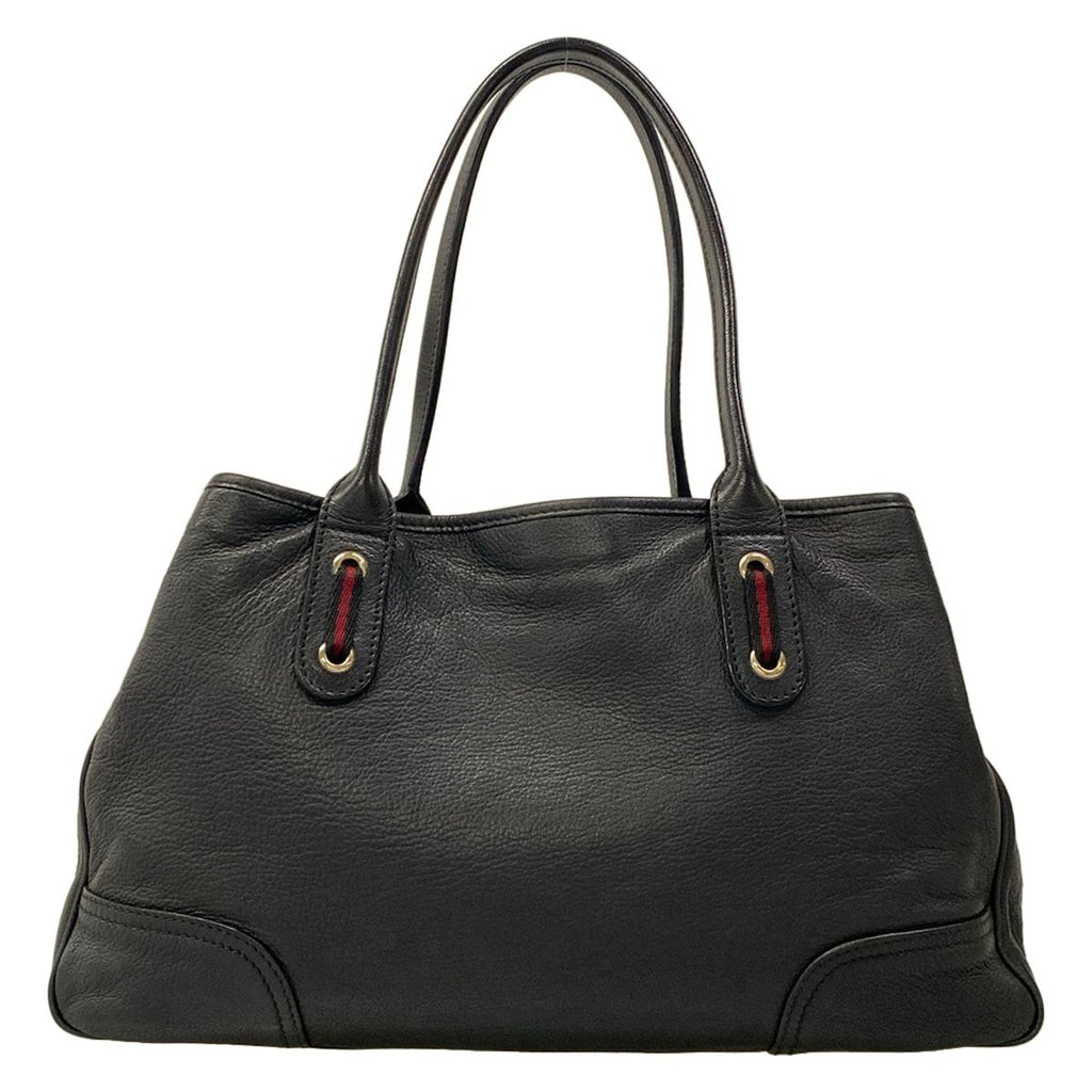 Gucci Tote Princi Black Red Leather — view 3