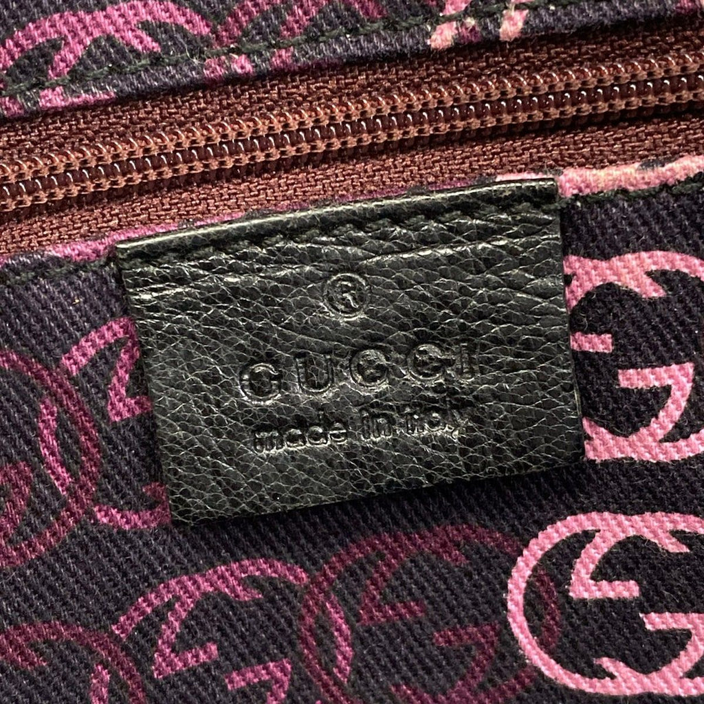Gucci Tote Princi Black Red Leather — view 8