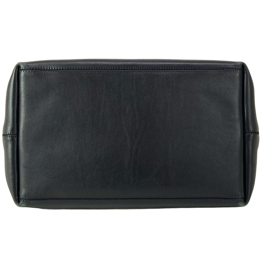Celine Tote Cabas Phantom Studs Black Silver Leather — view 5