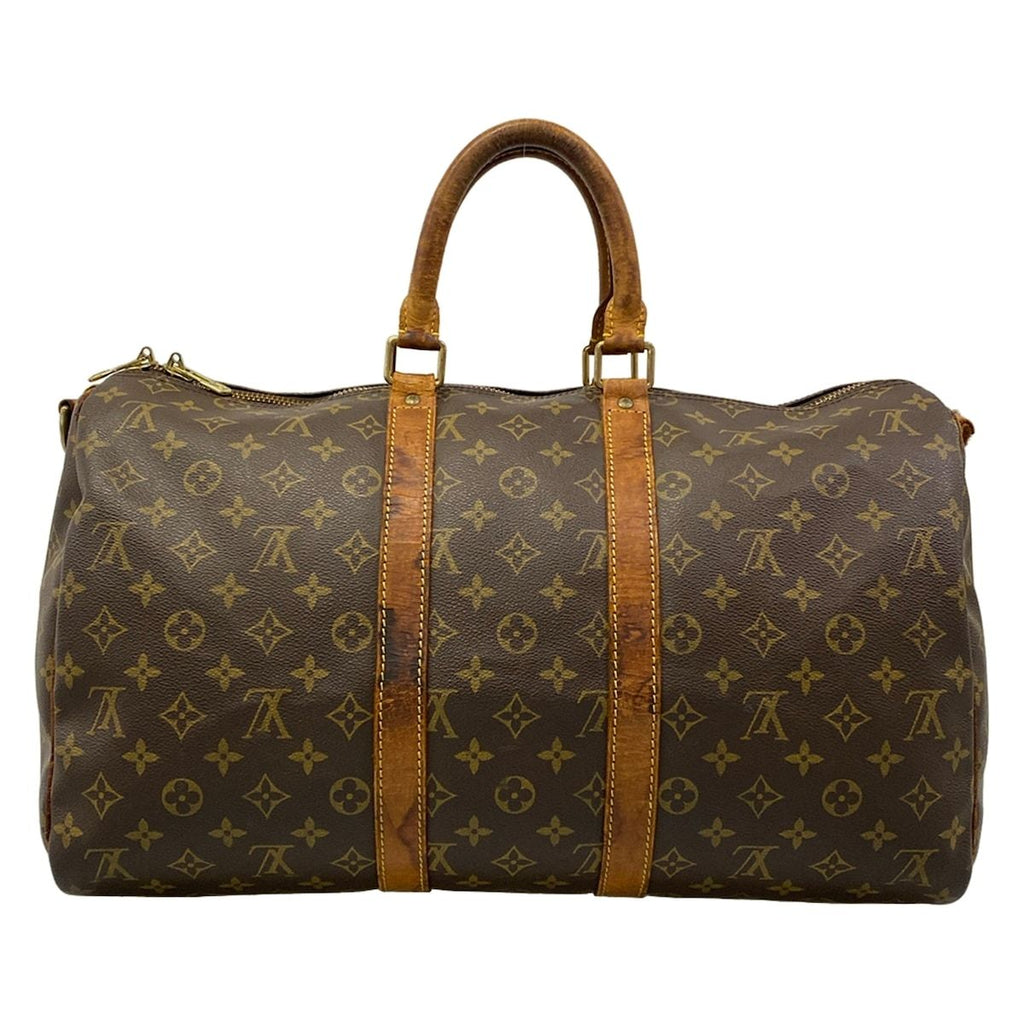 Louis Vuitton Boston Bag Monogram Keepall Bandouliere 45 — view 3