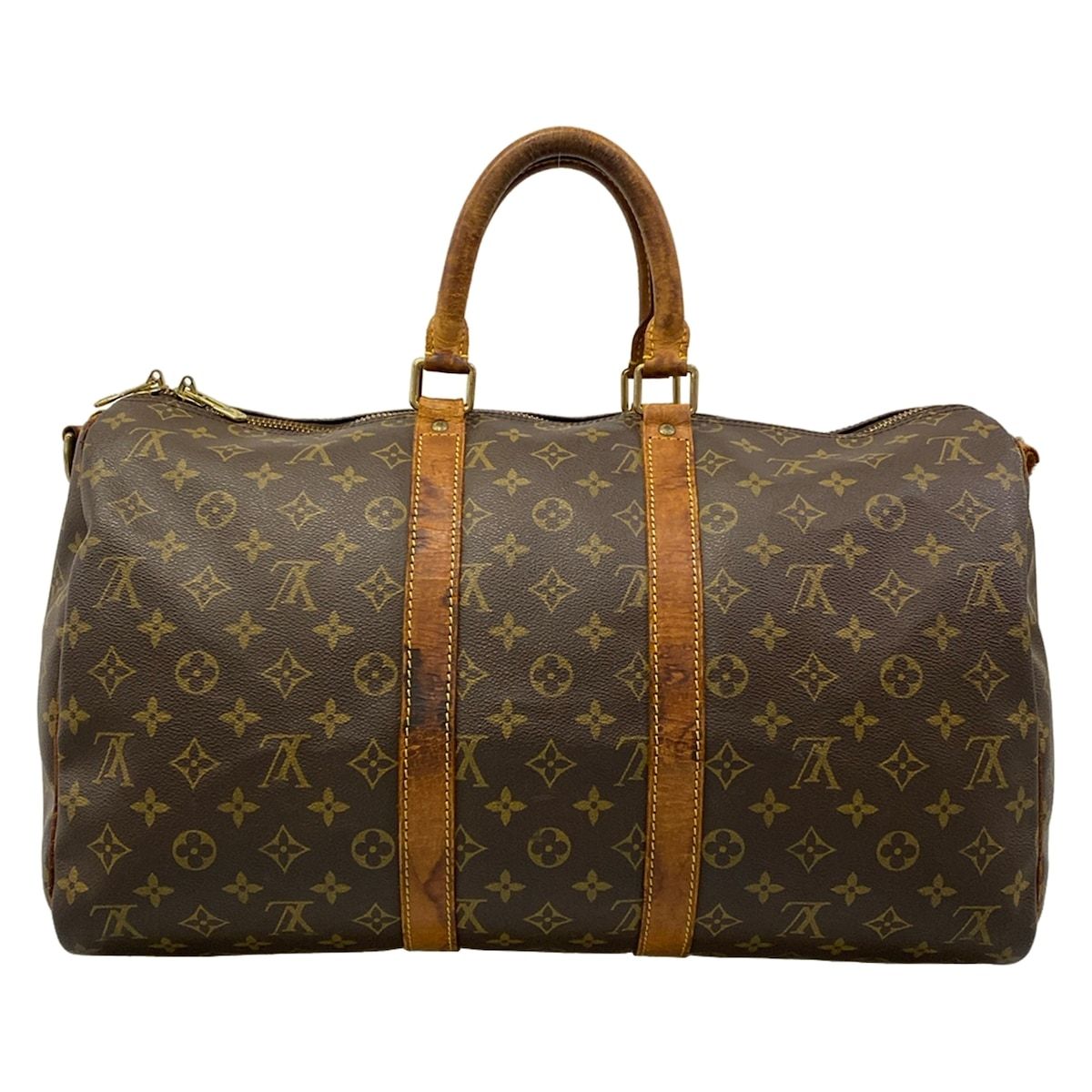 Louis Vuitton Boston Bag Monogram Keepall Bandouliere 45 — view 3