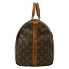 Louis Vuitton Boston Bag Monogram Keepall Bandouliere 45 — view 2