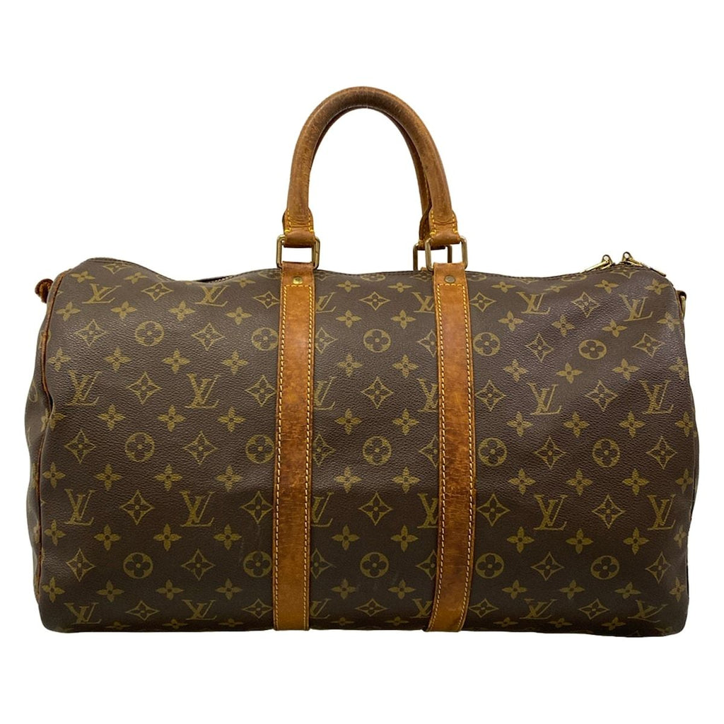 Louis Vuitton Boston Bag Monogram Keepall Bandouliere 45