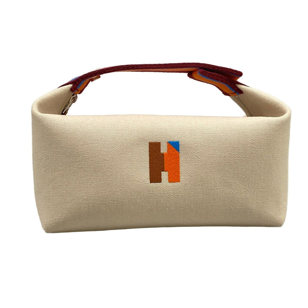 Hermes Pouch Natural Cotton