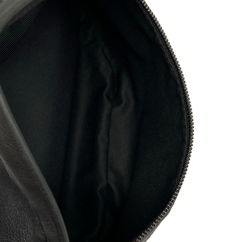 Louis Vuitton Waist Pouch Monogram Shadow Discovery Bum Bag Black Leather — view 7