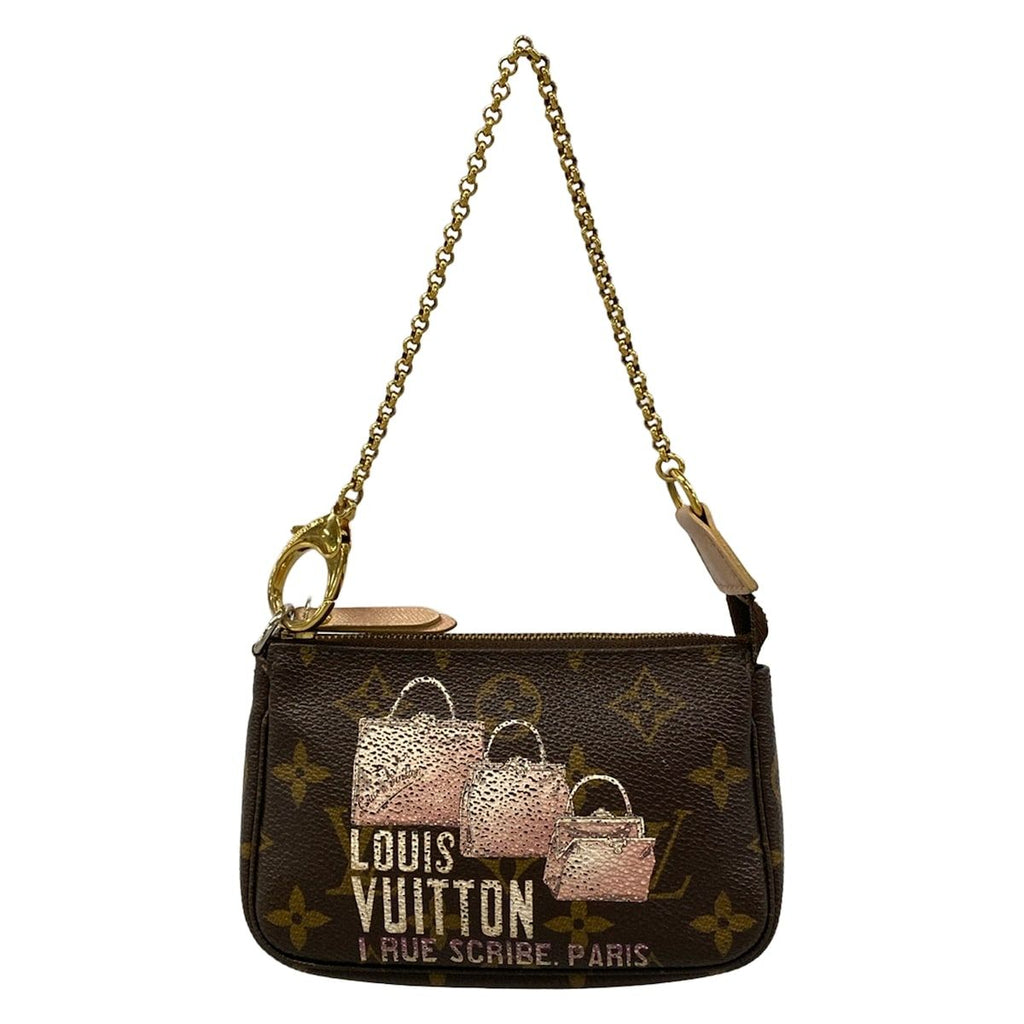 Louis Vuitton Handbag Monogram Mini Pochette Soirle T&b