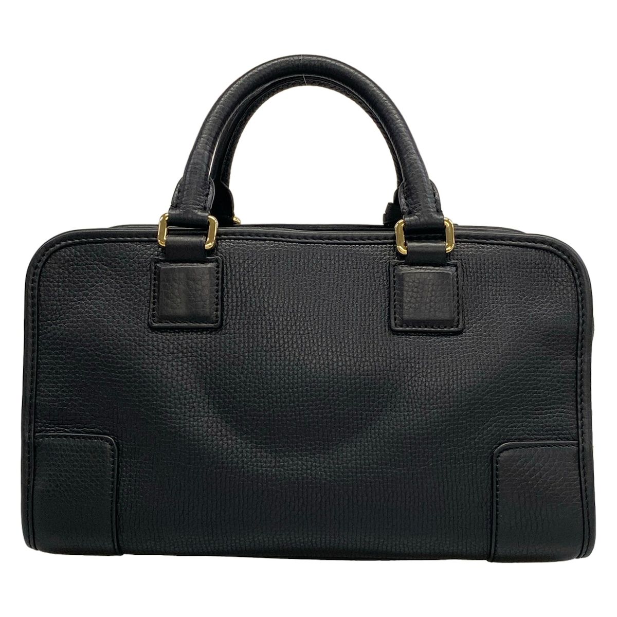 Loewe Handbag Amazona 28 Black Leather — view 3