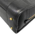 Loewe Handbag Amazona 28 Black Leather — view 6