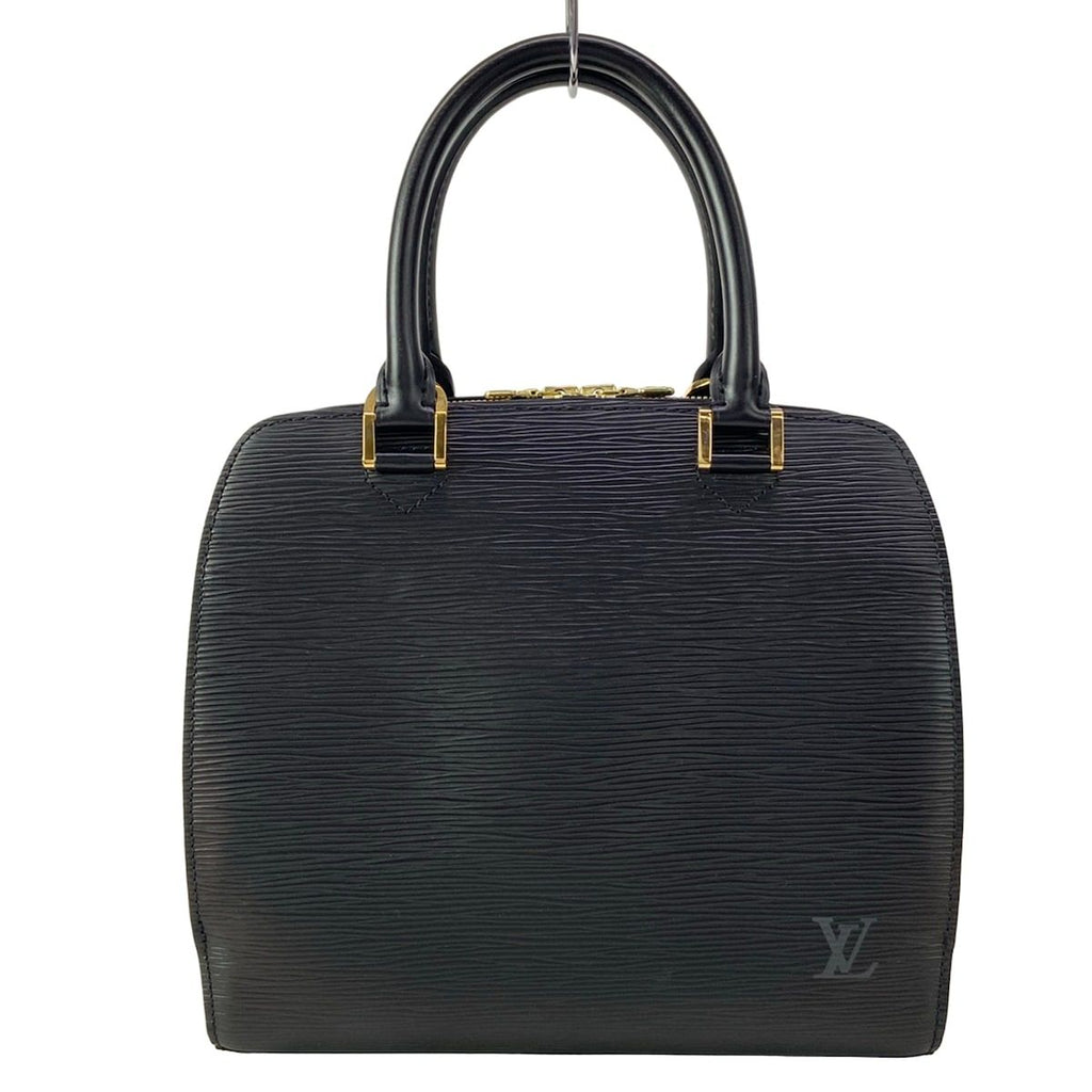 Louis Vuitton Handbag Epi Pont Neuf Noir Leather