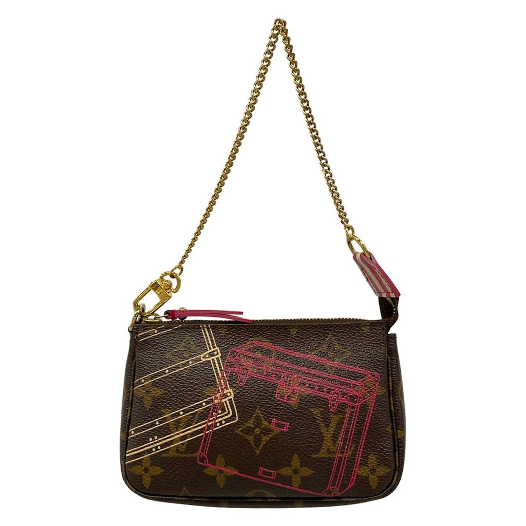 Louis Vuitton Handbag Monogram Mini Pochette Soirle T&b