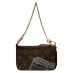 Louis Vuitton Handbag Monogram Mini Pochette Soirle T&b — view 3