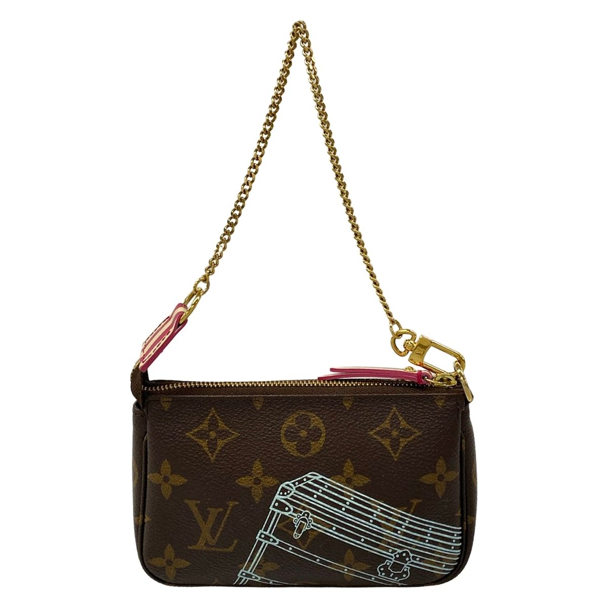Louis Vuitton Handbag Monogram Mini Pochette Soirle T&b — view 3