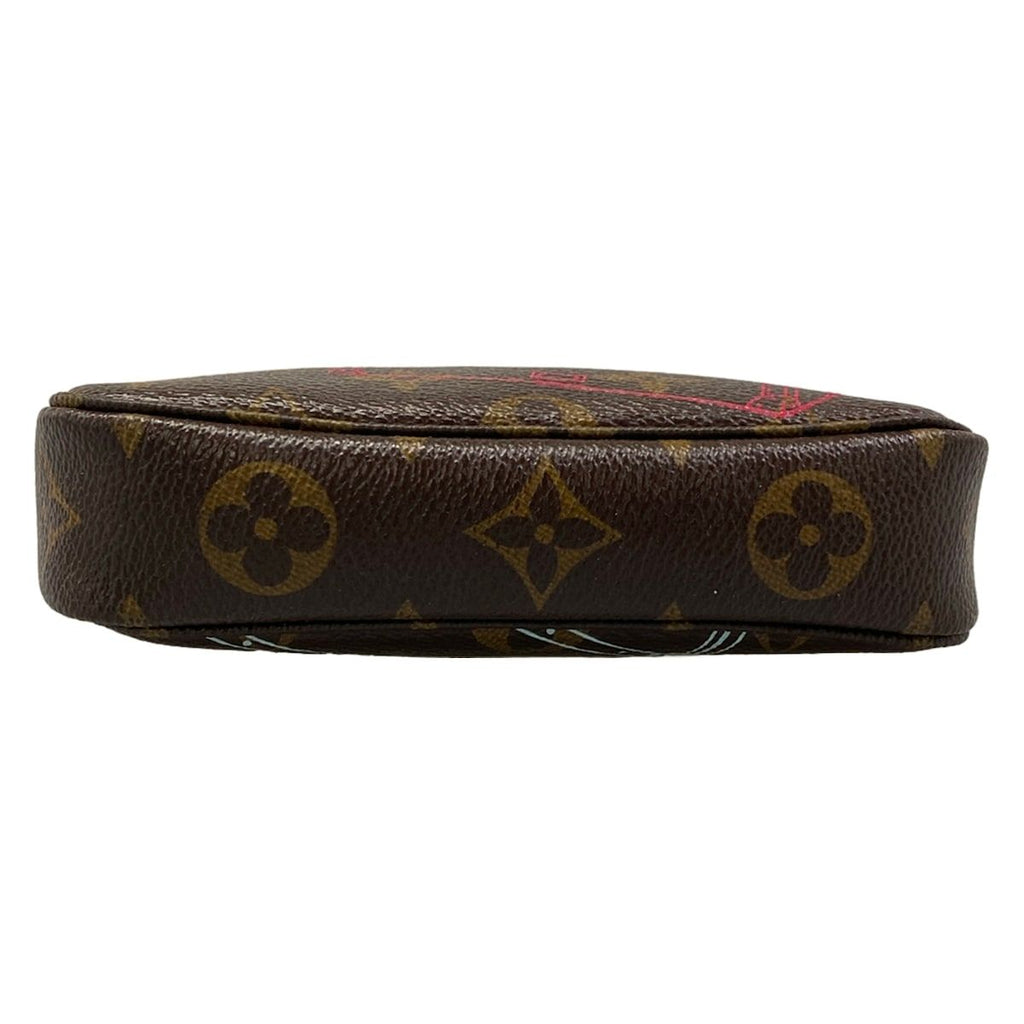 Louis Vuitton Handbag Monogram Mini Pochette Soirle T&b — view 5