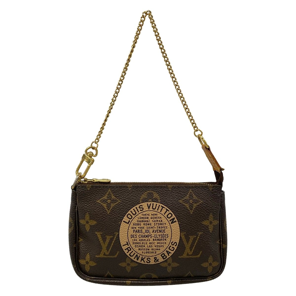 Louis Vuitton Handbag Monogram Mini Pochette Soirle T&b