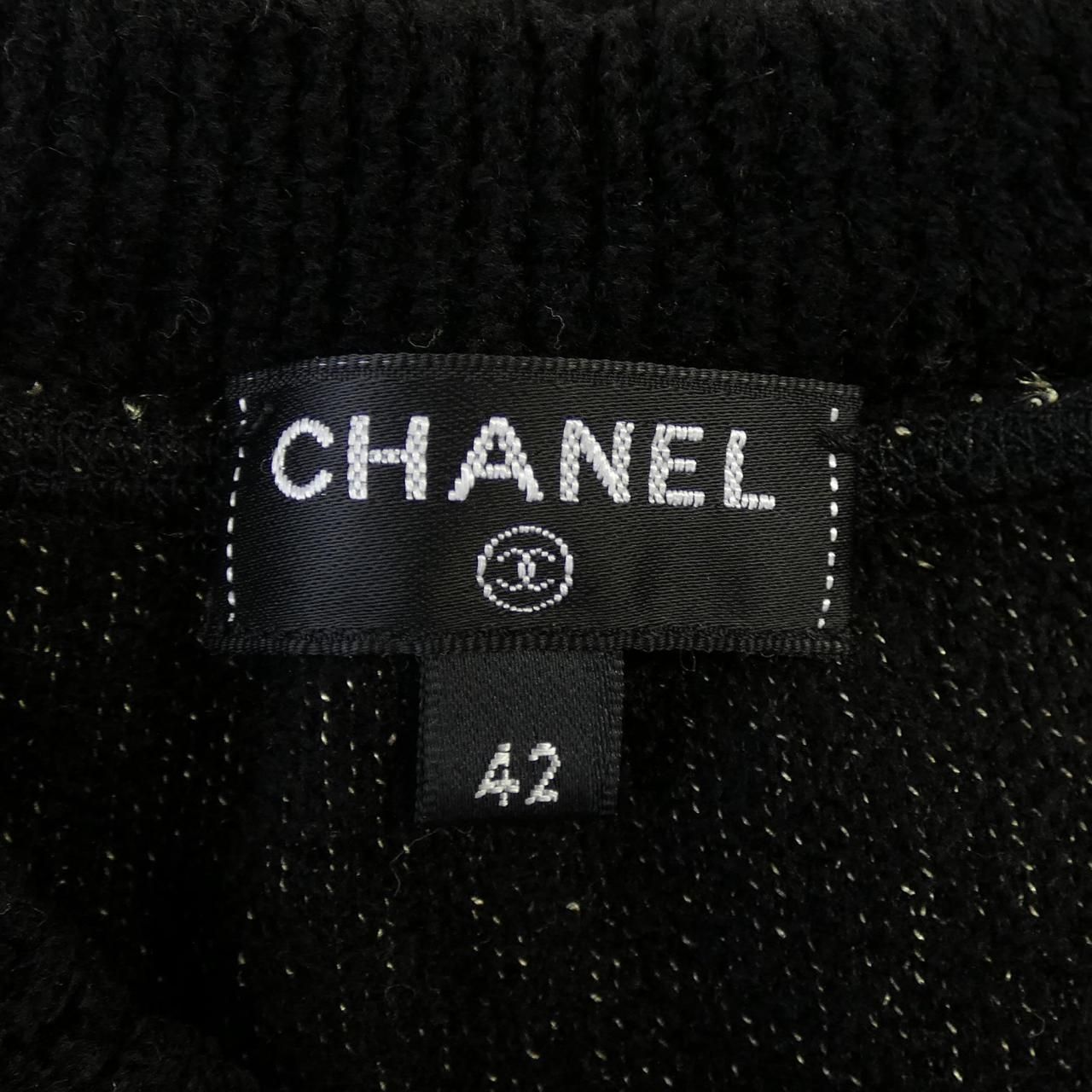 Chanel Knit Sweater Black — view 5