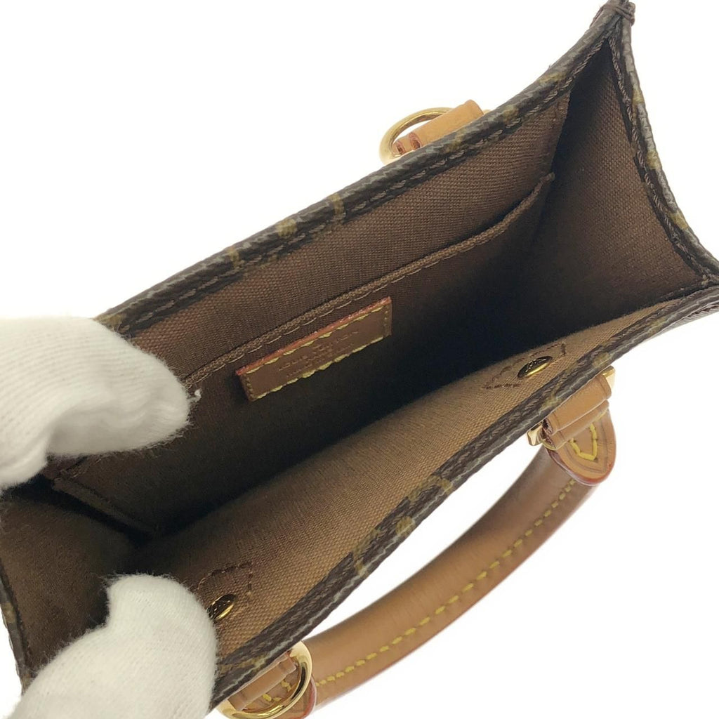 Louis Vuitton Monogram Petite Sac Plat — view 6