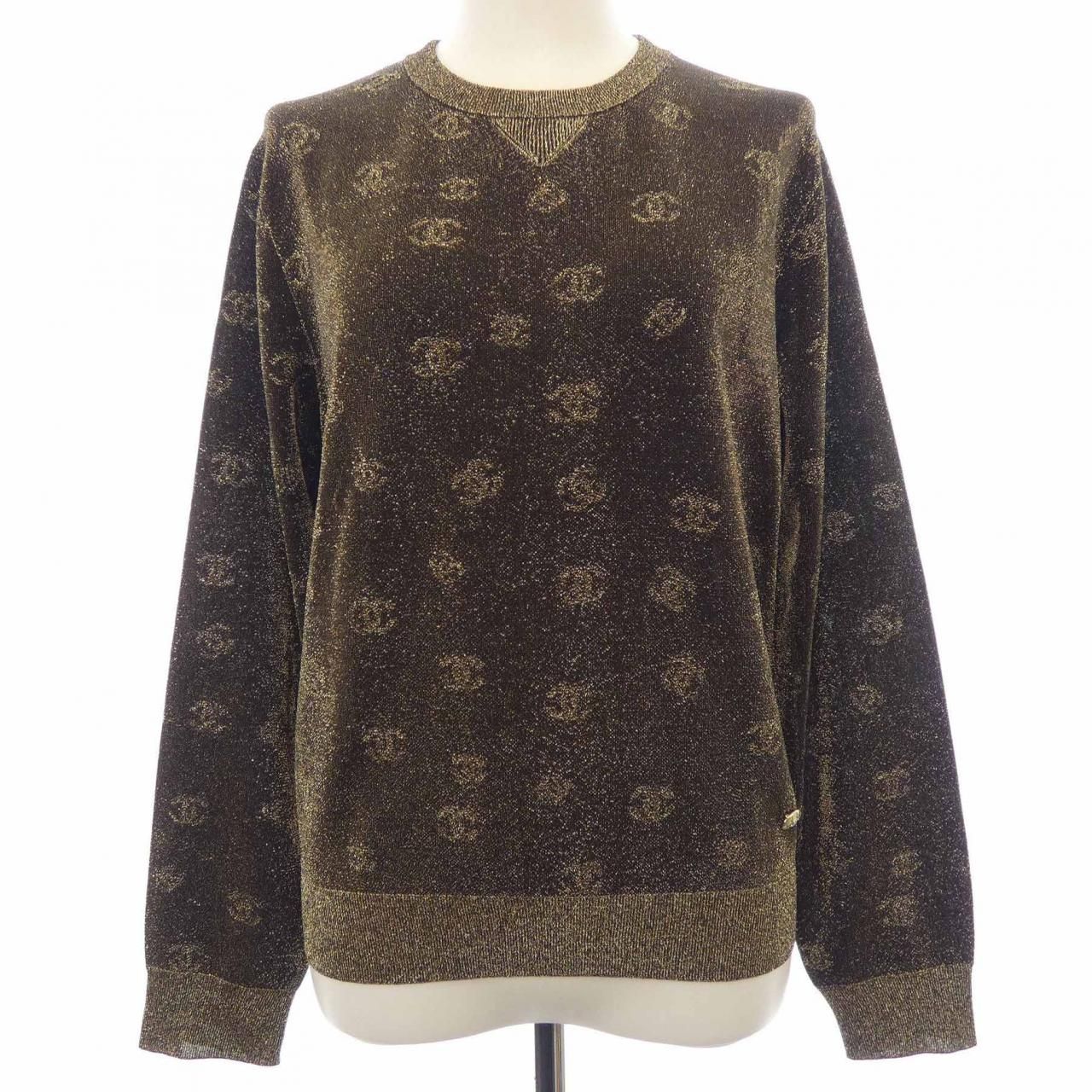 Chanel Knit Sweater Brown