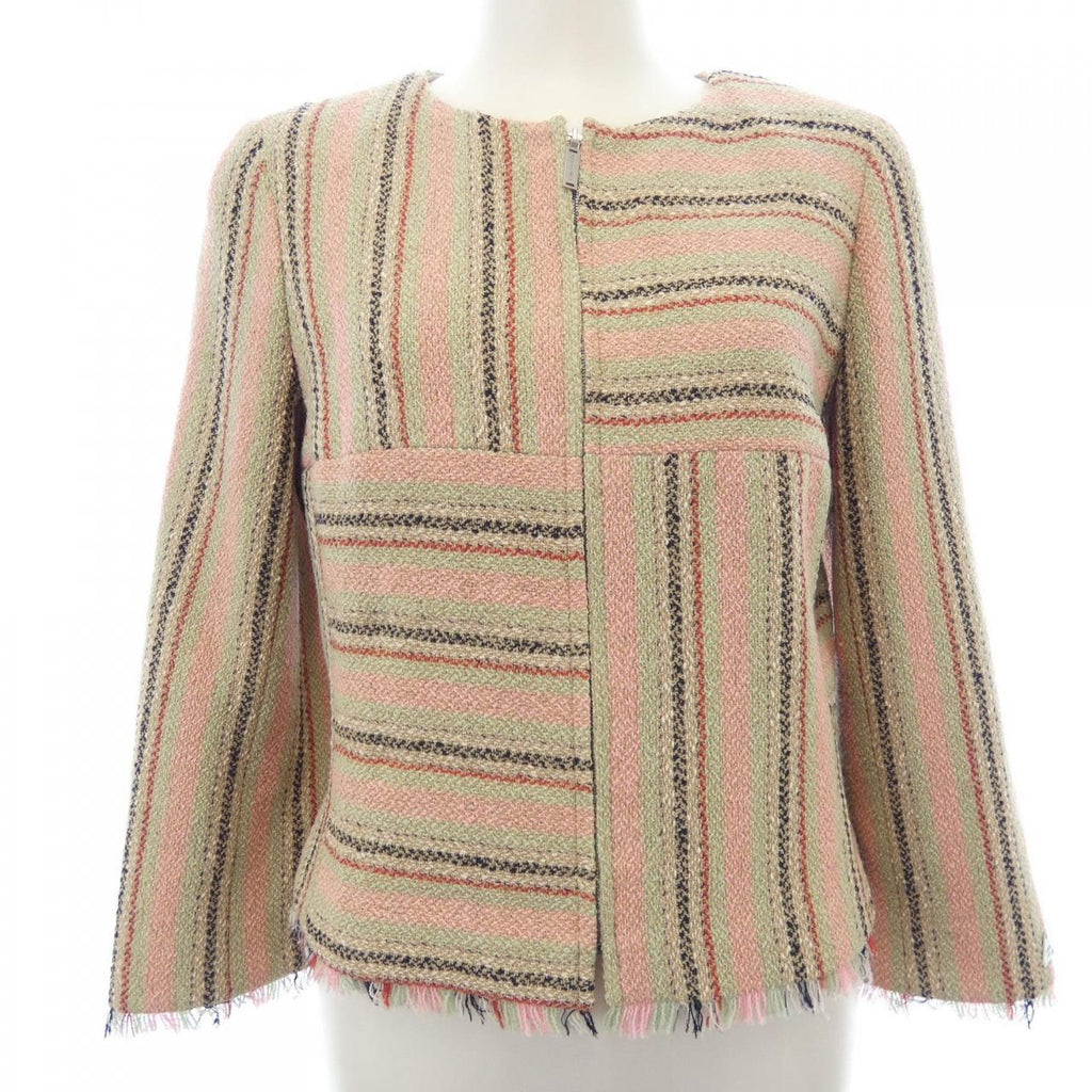 Chanel Vintage 00c Collarless Jacket