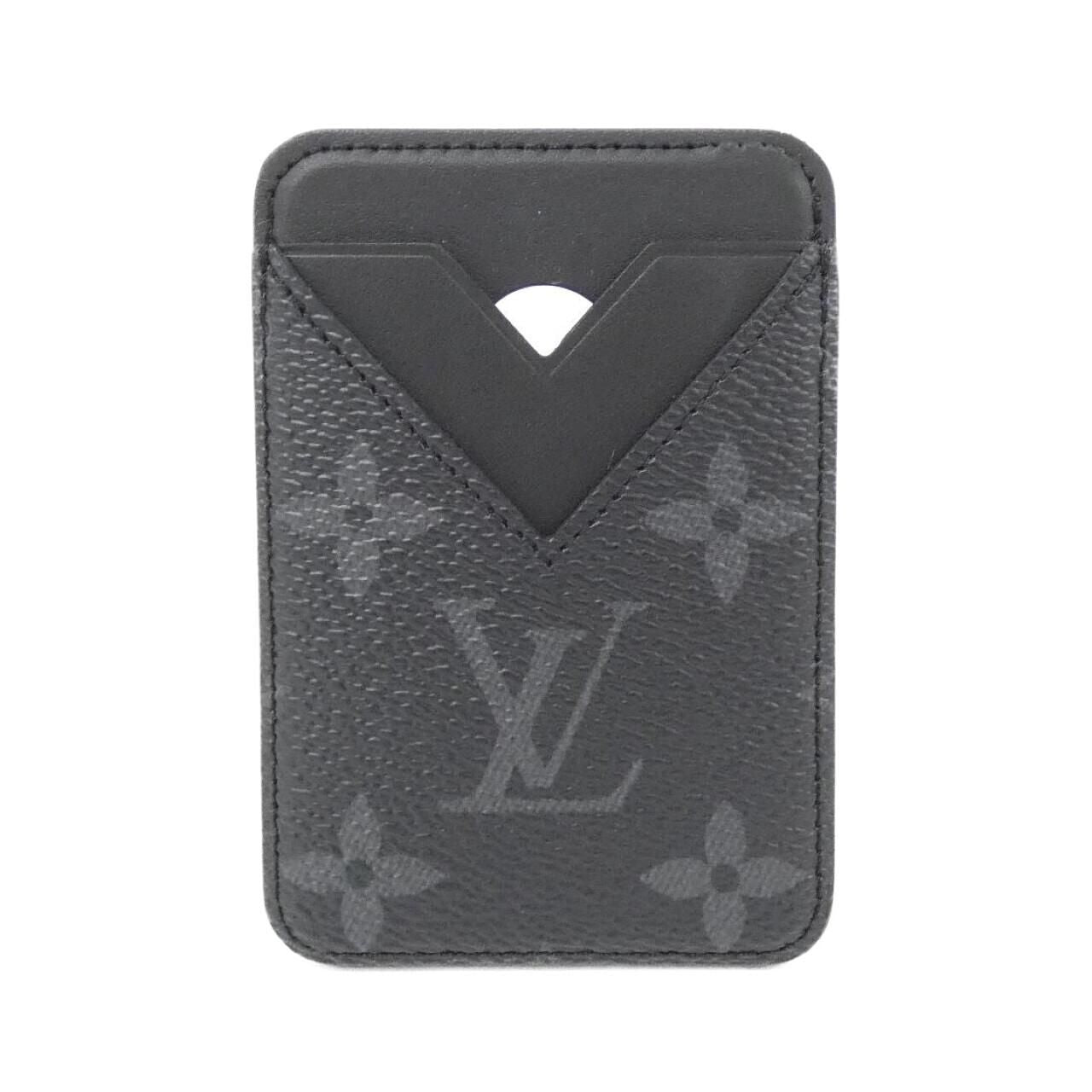 Louis Vuitton Monogram Eclipse Card Holder Magnet Case
