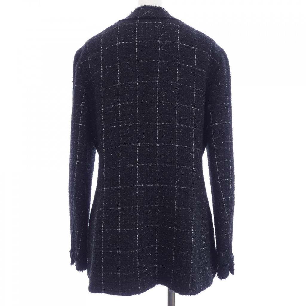 Chanel Collarless Jacket Black — view 2