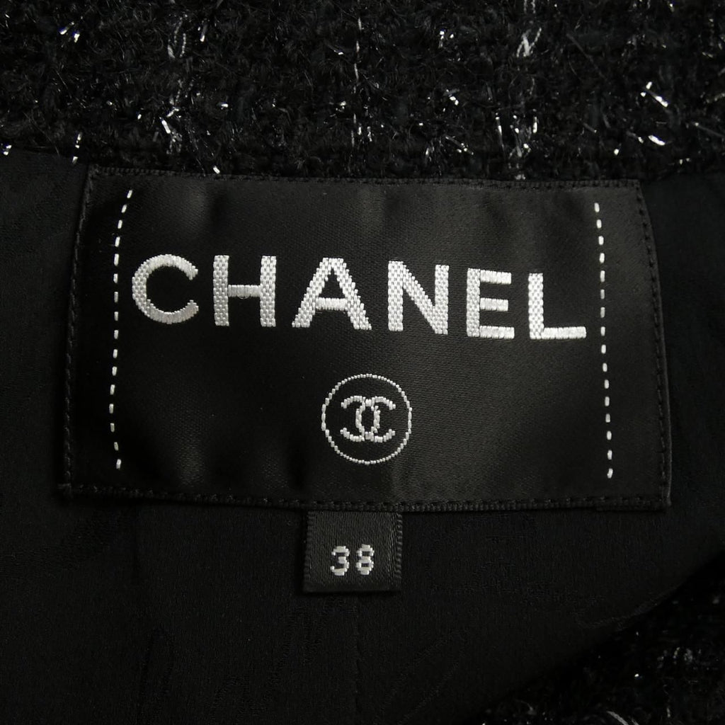 Chanel Collarless Jacket Black — view 5