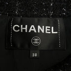 Chanel Collarless Jacket Black — view 5