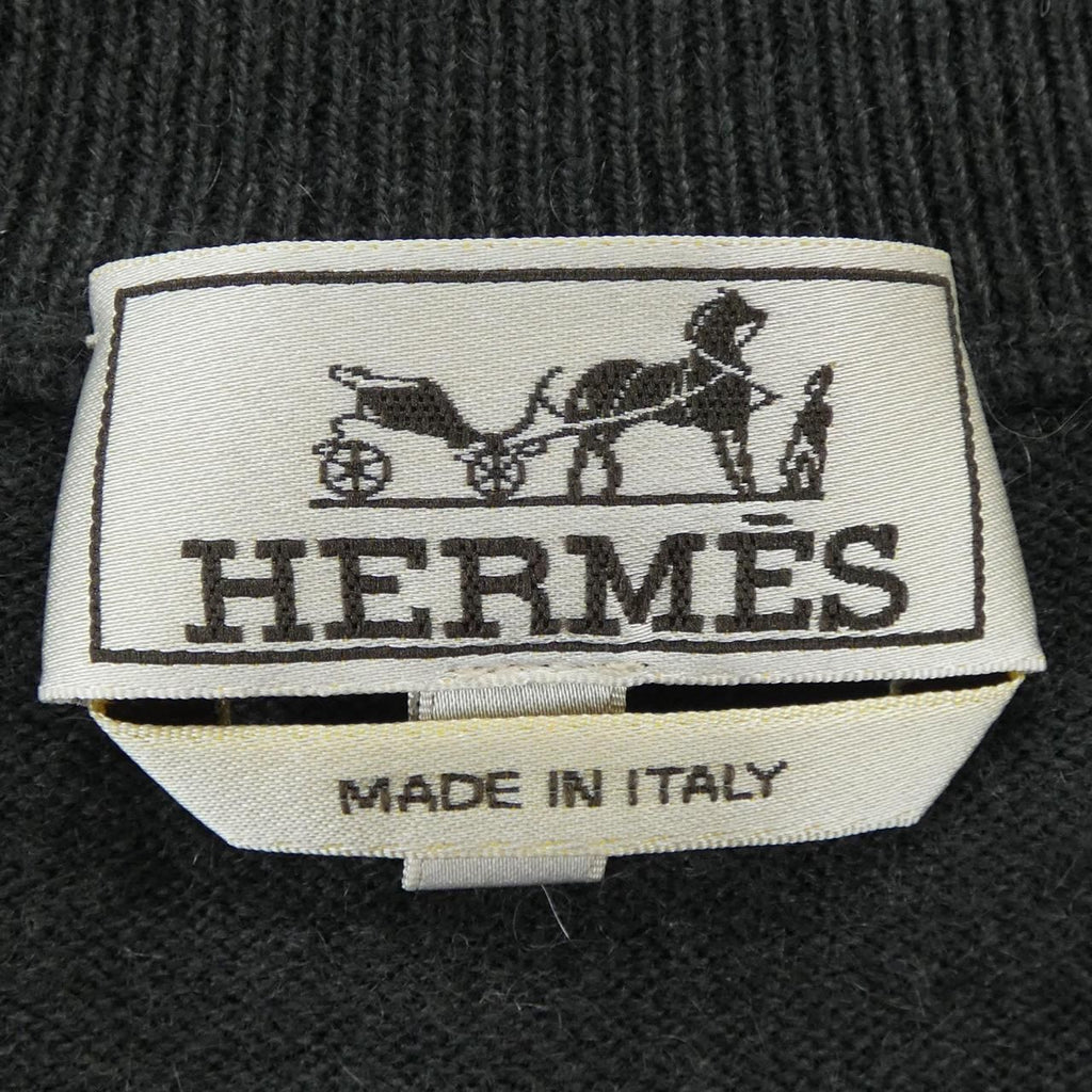 Hermes Knit Sweater Gray — view 4
