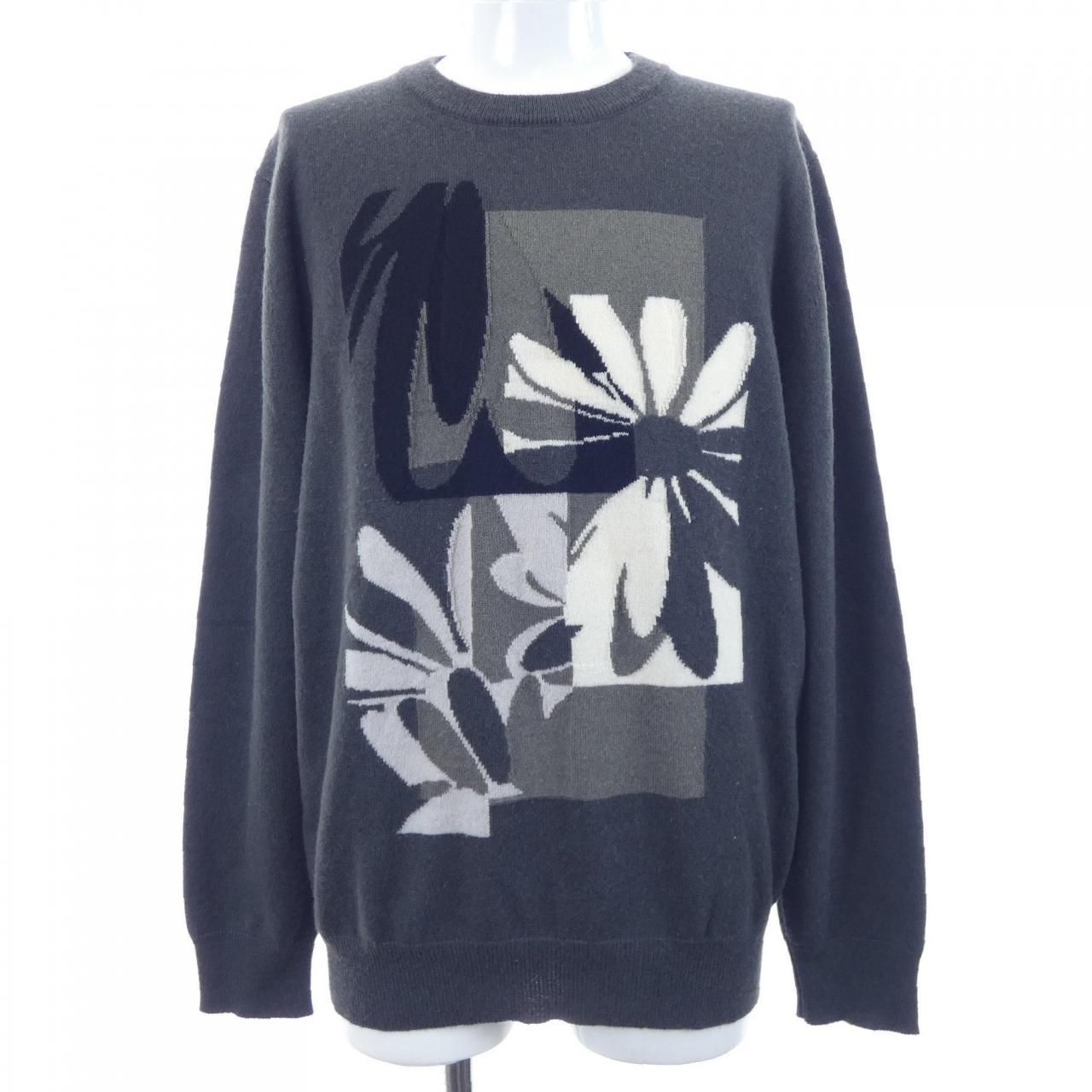 Hermes Knit Sweater Gray