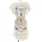 Hermes Grand Tralala Twill Rene Dress