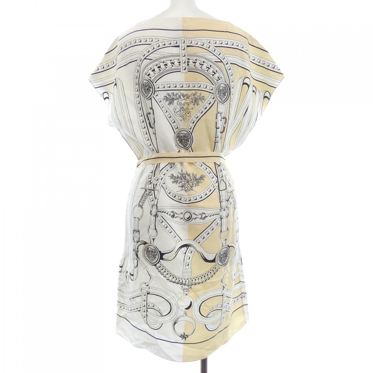 Hermes Grand Tralala Twill Rene Dress — view 2