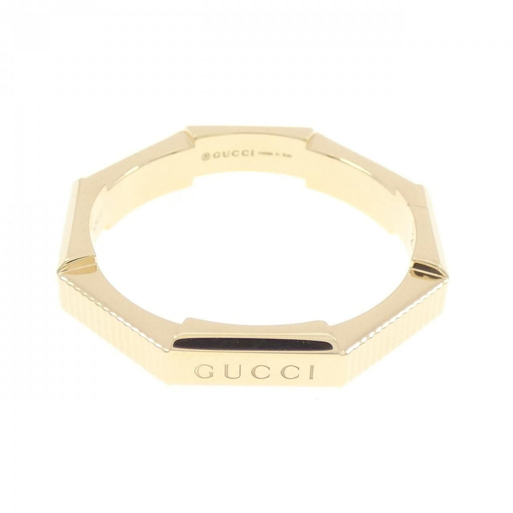 Gucci Stripe Ring Gold — view 2
