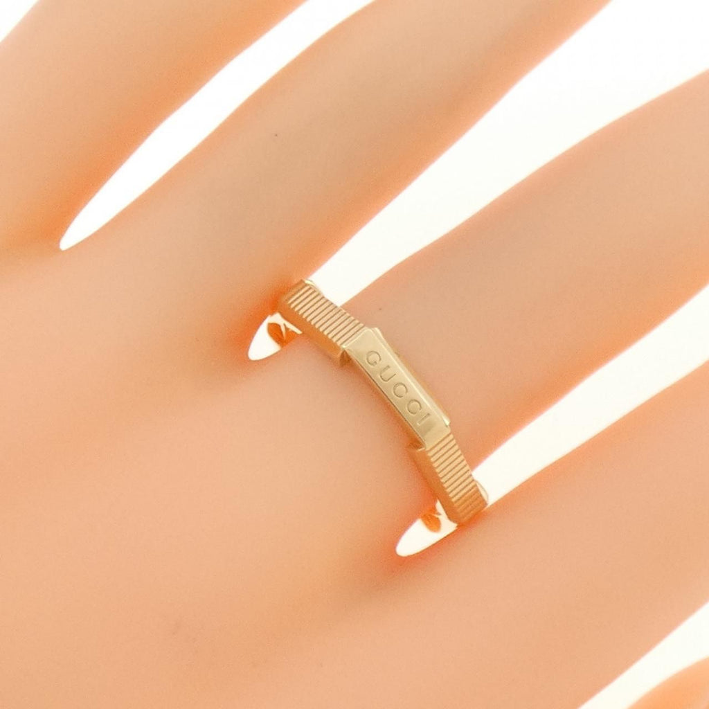 Gucci Stripe Ring Gold — view 4